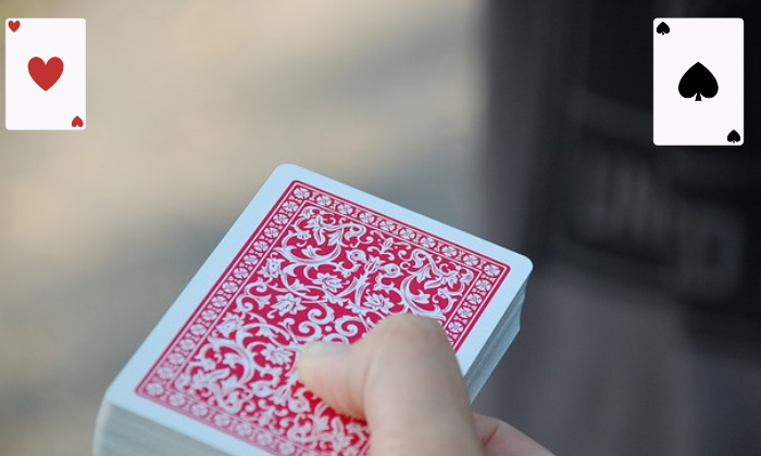 playing card size